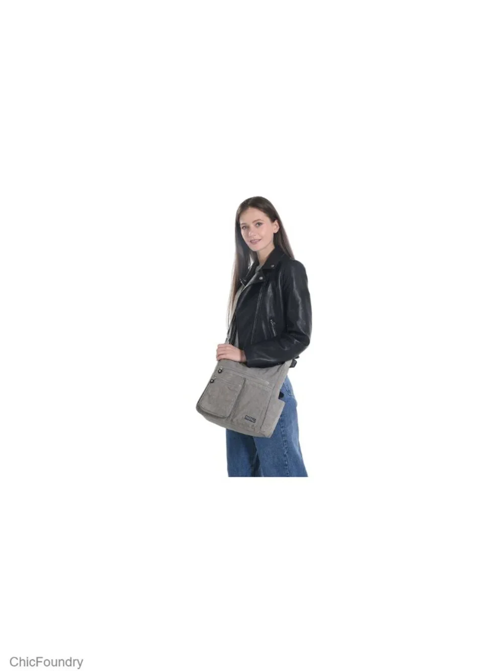 Women's Lightweight Nylon Crossbody Bag RFID Anti-Theft Padded Strap Travel